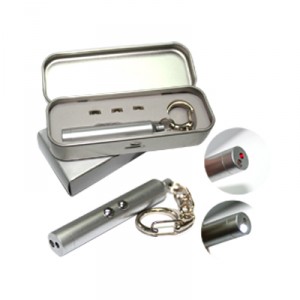 Laser Keychain With LED Light