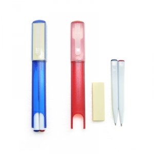 Dual Pen with Sticky Note Pad