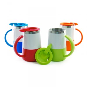 Two Tone Double Wall Stainless Steel Mug