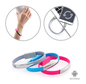 AHP1020 Estone Bracelet Micro USB Cable Coral